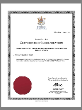 Canada BC Company Certificate加拿大哥伦比亚省公司营业执照pdf模板